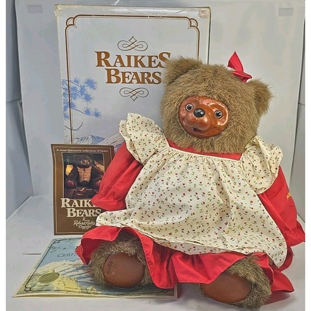 1985 Raikes Bears "Rebecca" #5447 Bear 1st Edition 21"‎ LTD MSA
